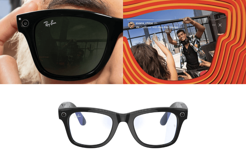 Bild von der Ray Ban Stories Brille